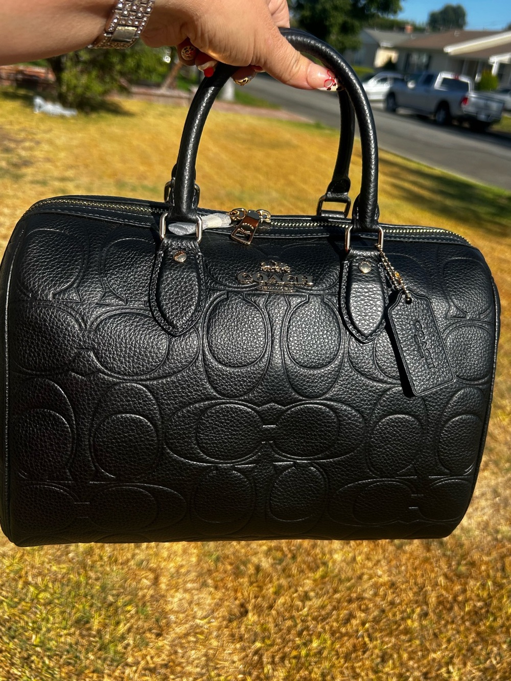 Coach Rowan large satchel bag